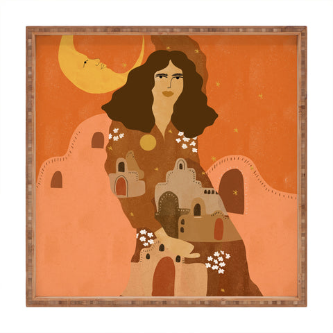 Alja Horvat Night in Safari Square Tray