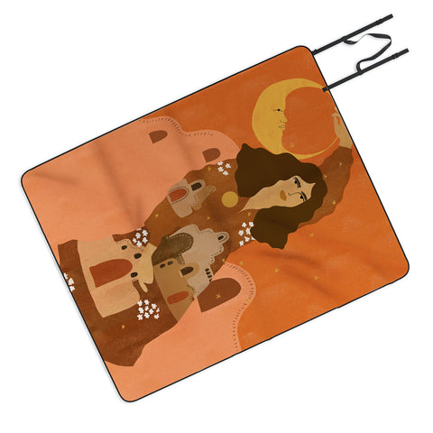 Alja Horvat Night in Safari Picnic Blanket