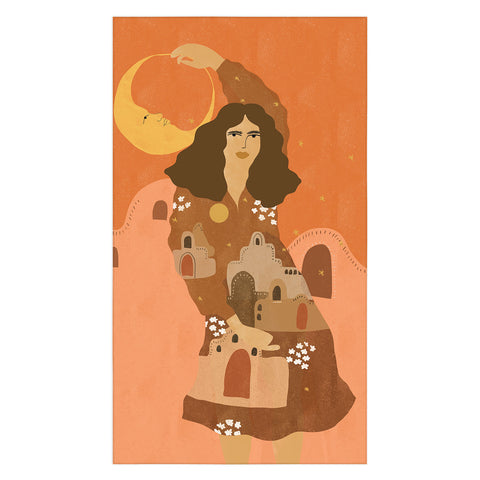 Alja Horvat Night in Safari Tablecloth