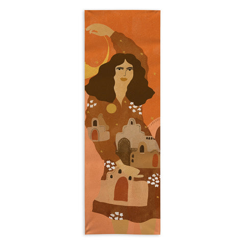 Alja Horvat Night in Safari Yoga Towel