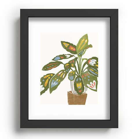 Alja Horvat Scandinavian Plant Recessed Framing Rectangle