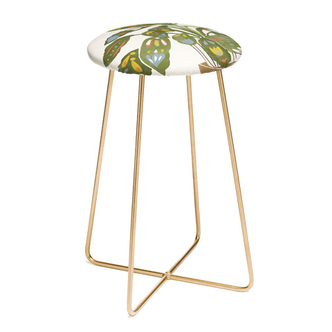 Alja Horvat Scandinavian Plant Counter Stool