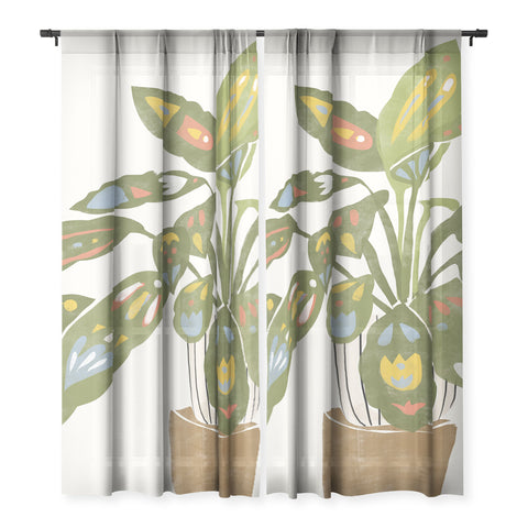 Alja Horvat Scandinavian Plant Sheer Non Repeat