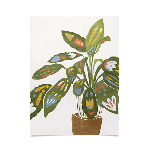 Alja Horvat Scandinavian Plant Poster