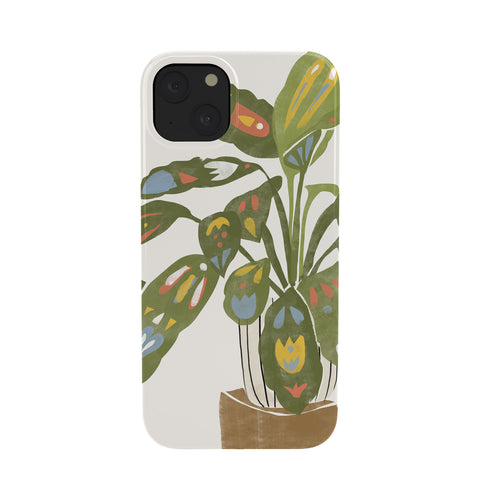 Alja Horvat Scandinavian Plant Phone Case