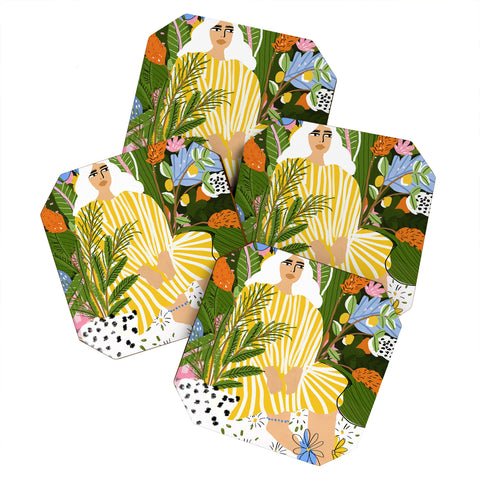 Alja Horvat The Jungle Lady Coaster Set