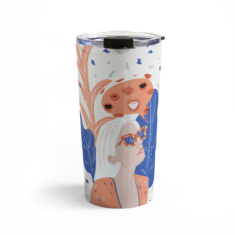 Alja Horvat Thinkin about kissin you Travel Mug