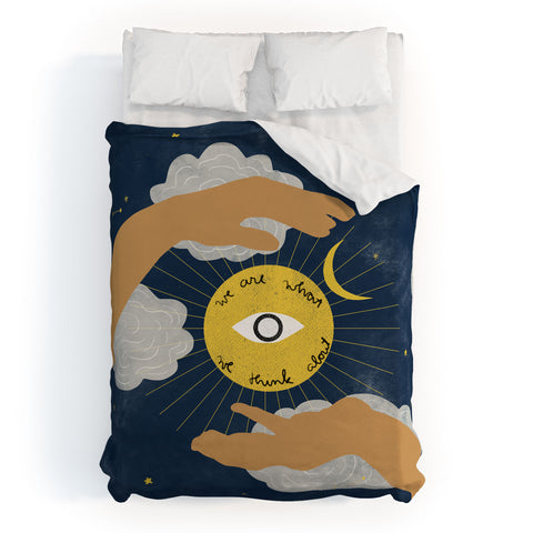 Alja Horvat We Are What We Think About Duvet Cover
