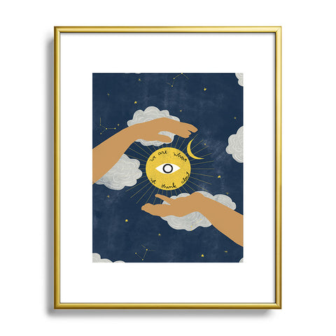 Alja Horvat We Are What We Think About Metal Framed Art Print