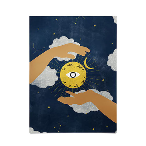 Alja Horvat We Are What We Think About Poster