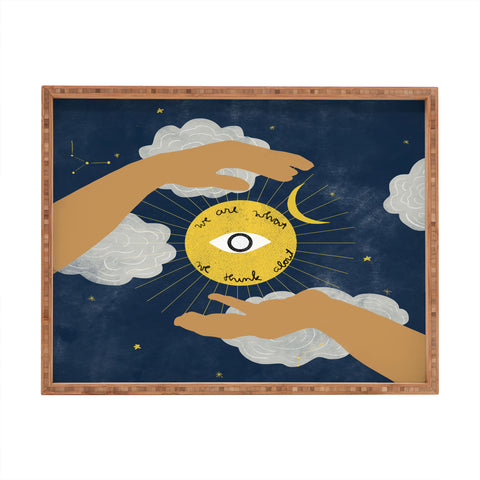 Alja Horvat We Are What We Think About Rectangular Tray