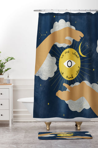 Alja Horvat We Are What We Think About Shower Curtain And Mat