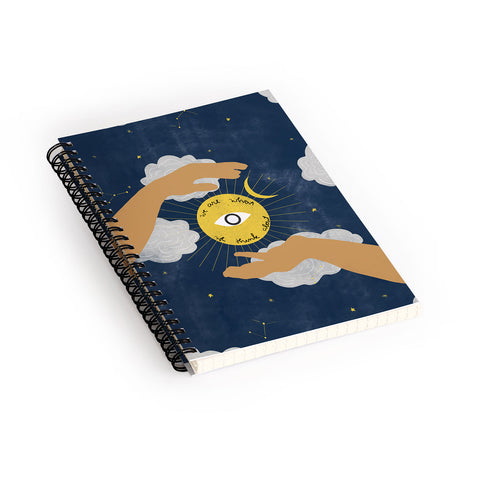 Alja Horvat We Are What We Think About Spiral Notebook