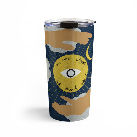 Alja Horvat We Are What We Think About Travel Mug