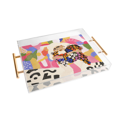 Alja Horvat World Full Of Colors Acrylic Tray