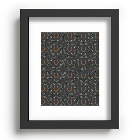 Allie Falcon Burning Daylight Pattern Recessed Framing Rectangle