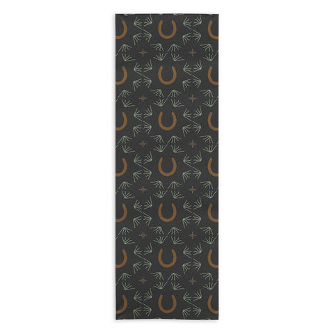 Allie Falcon Burning Daylight Pattern Yoga Towel