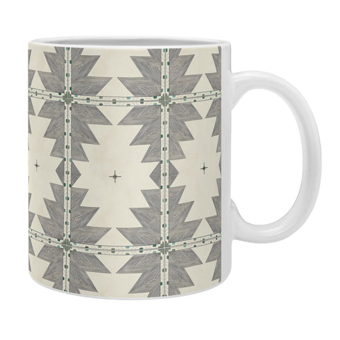 Allie Falcon Southwestern Trippy Tile Coffee Mug