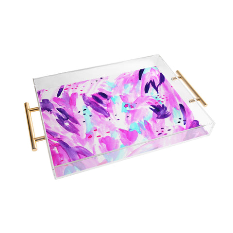 Allyson Johnson 80s glam Acrylic Tray