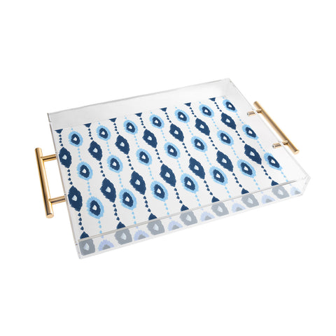 Allyson Johnson Authentic Blues 2 Acrylic Tray
