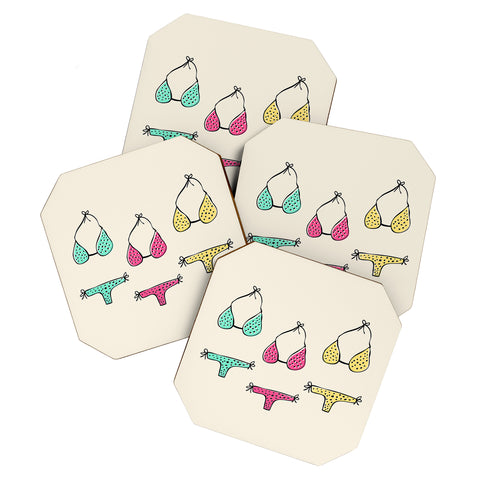 Allyson Johnson Bikini Coaster Set