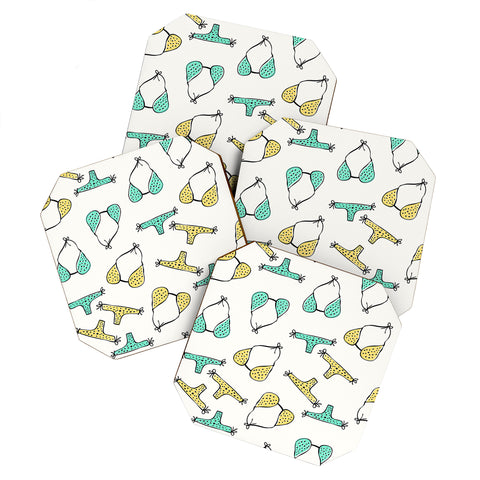 Allyson Johnson Bikini Party Coaster Set