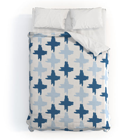 Allyson Johnson Bohemian Indigo iKat 3 Duvet Cover