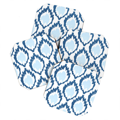 Allyson Johnson Bohemian Indigo iKat Coaster Set