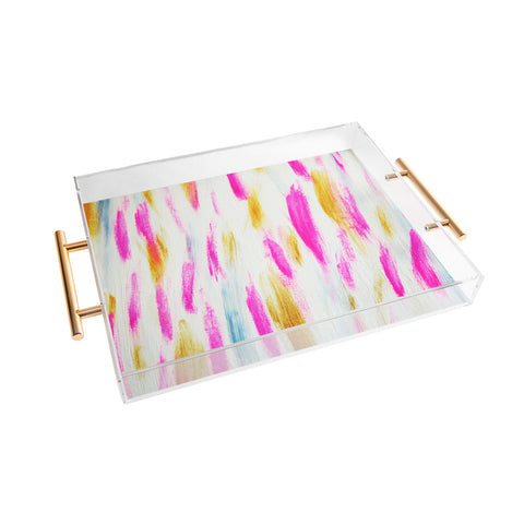 Allyson Johnson Brushed Brightly Acrylic Tray