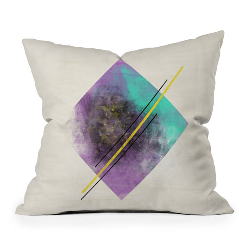 Allyson Johnson Color Explosion 2 Outdoor Throw Pillow