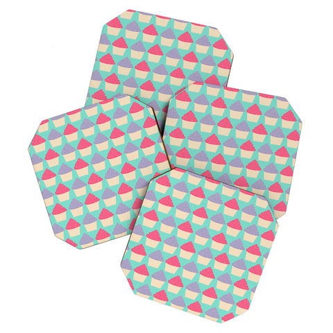 Allyson Johnson Cutest Cupcakes Coaster Set