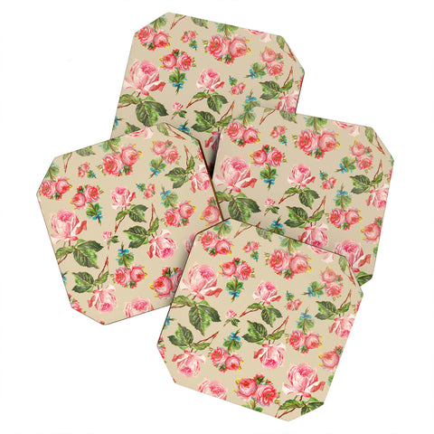 Allyson Johnson Dainty Floral Coaster Set