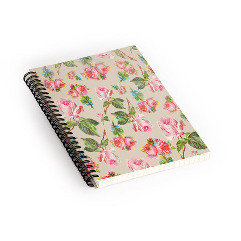 Allyson Johnson Dainty Floral Spiral Notebook