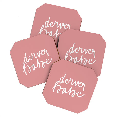 Allyson Johnson Denver Babe Coaster Set