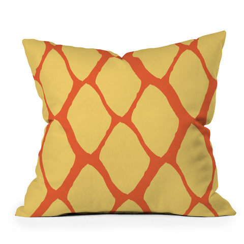 Allyson Johnson Fall Love Outdoor Throw Pillow