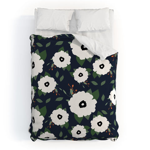 Allyson Johnson Floral Class Duvet Cover