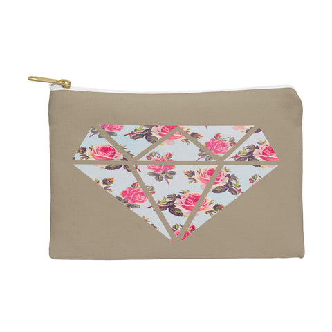 Allyson Johnson Floral Diamond Pouch