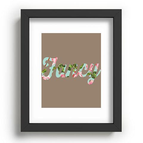 Allyson Johnson Floral Fancy Recessed Framing Rectangle