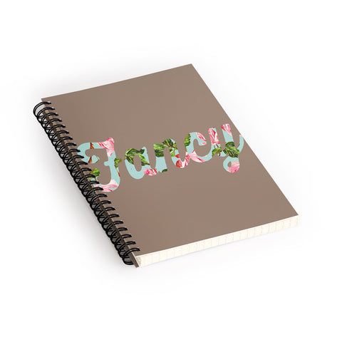Allyson Johnson Floral Fancy Spiral Notebook