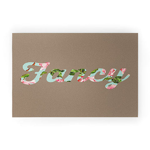 Allyson Johnson Floral Fancy Welcome Mat
