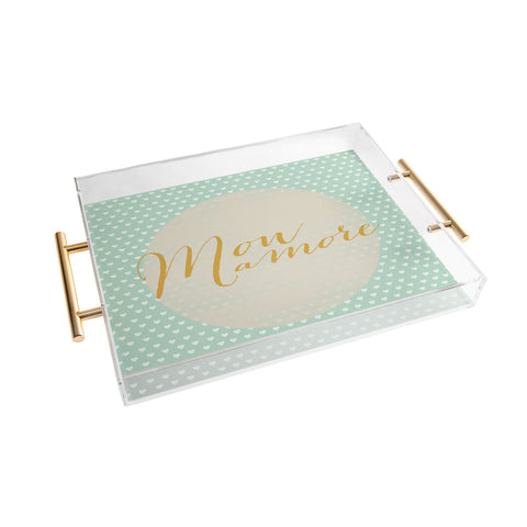 Allyson Johnson French My Love Acrylic Tray