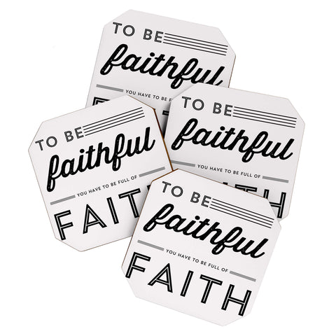 Allyson Johnson Full Of Faith Coaster Set