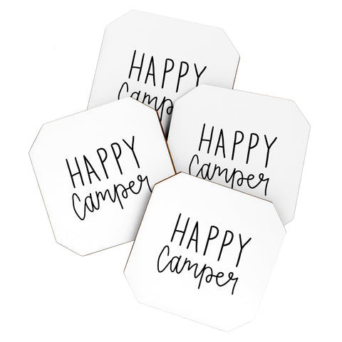 Allyson Johnson Happy Camper Coaster Set