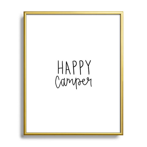 Allyson Johnson Happy Camper Metal Framed Art Print