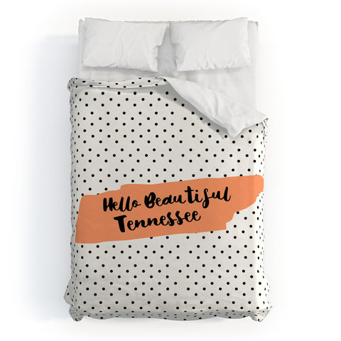 Allyson Johnson Hello Beautiful Tennessee Duvet Cover