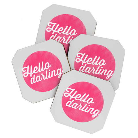Allyson Johnson Hello Darling Coaster Set