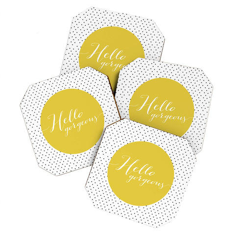 Allyson Johnson Hello Gorgeous Coaster Set