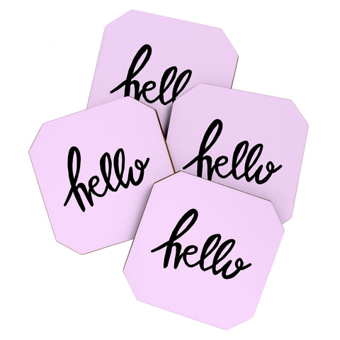 Allyson Johnson Hi Hello Coaster Set