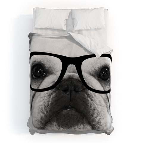 Allyson Johnson Hippest Frenchie Duvet Cover