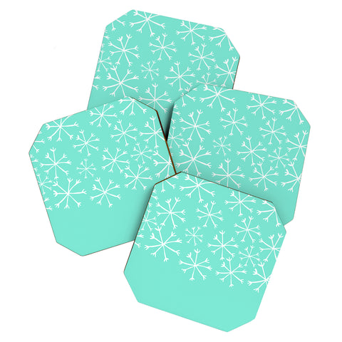 Allyson Johnson Its snowing Coaster Set